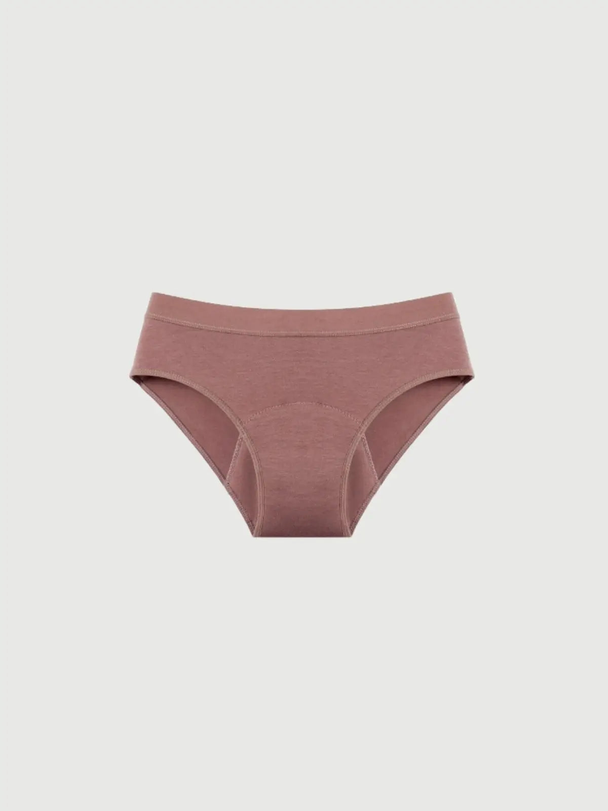 Rosa Inkontinenz-Slip für Damen, Vorderansicht.