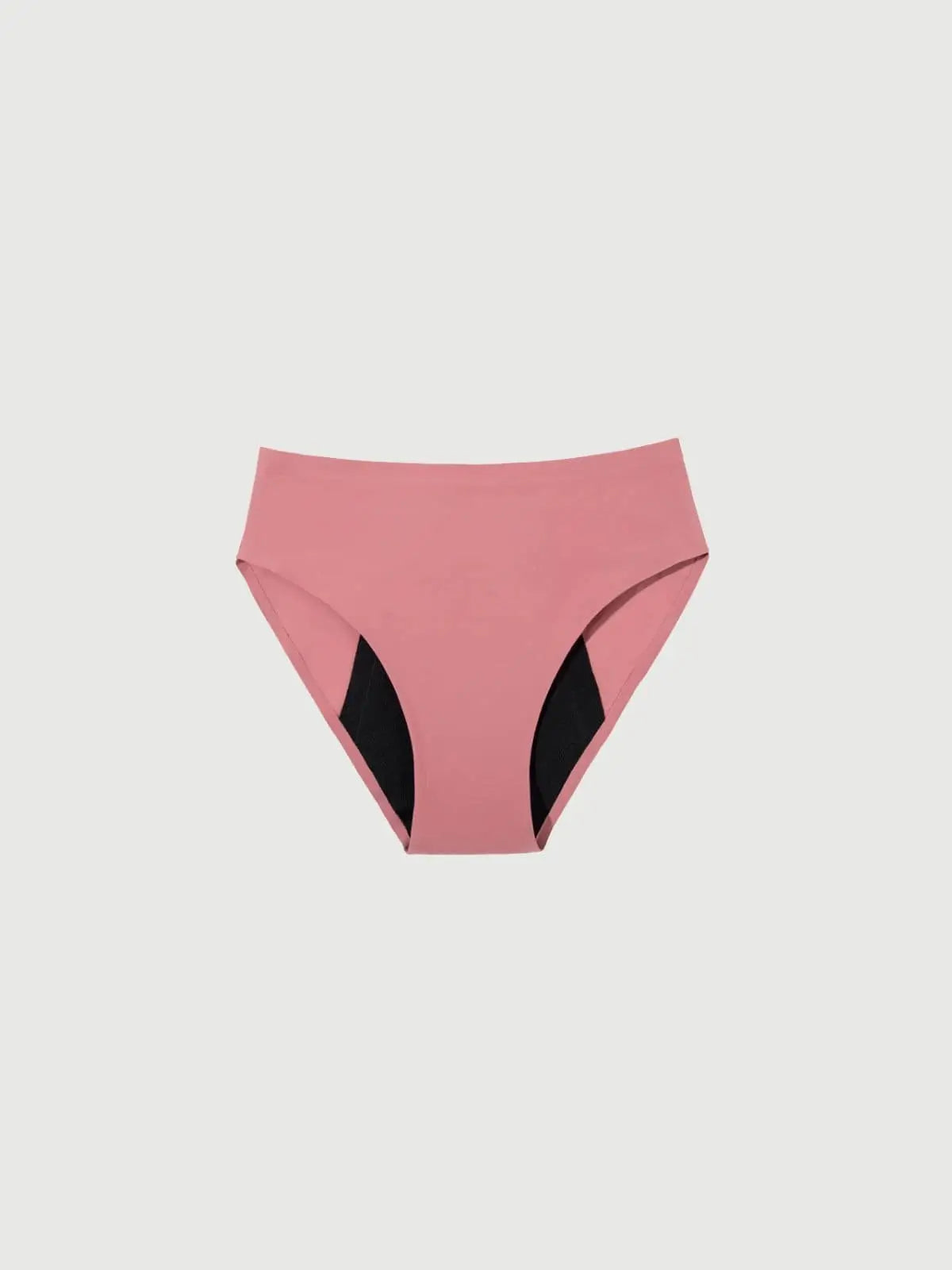 Rosa Inkontinenz-Culotte für Damen, Vorderansicht.