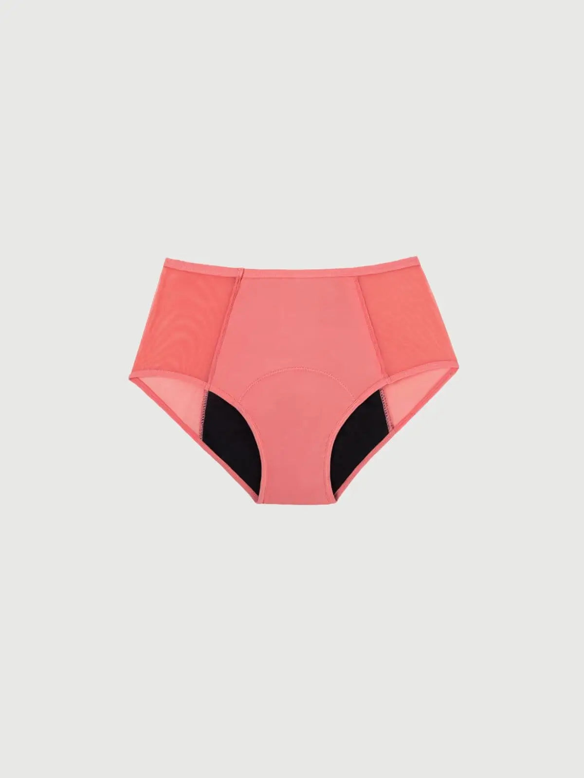 Rosa Inkontinenz-Culotte für Damen, Vorderansicht.