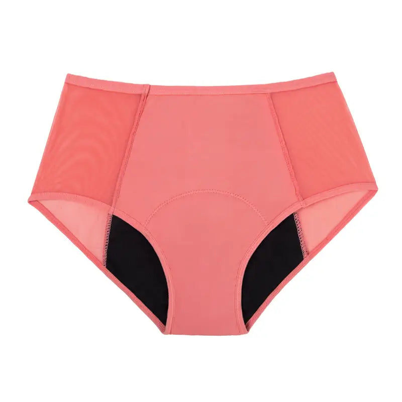 <img src="bild.jpg" alt="Rosa hochgeschnittener Inkontinenz-Slip für Damen, Vorderansicht">