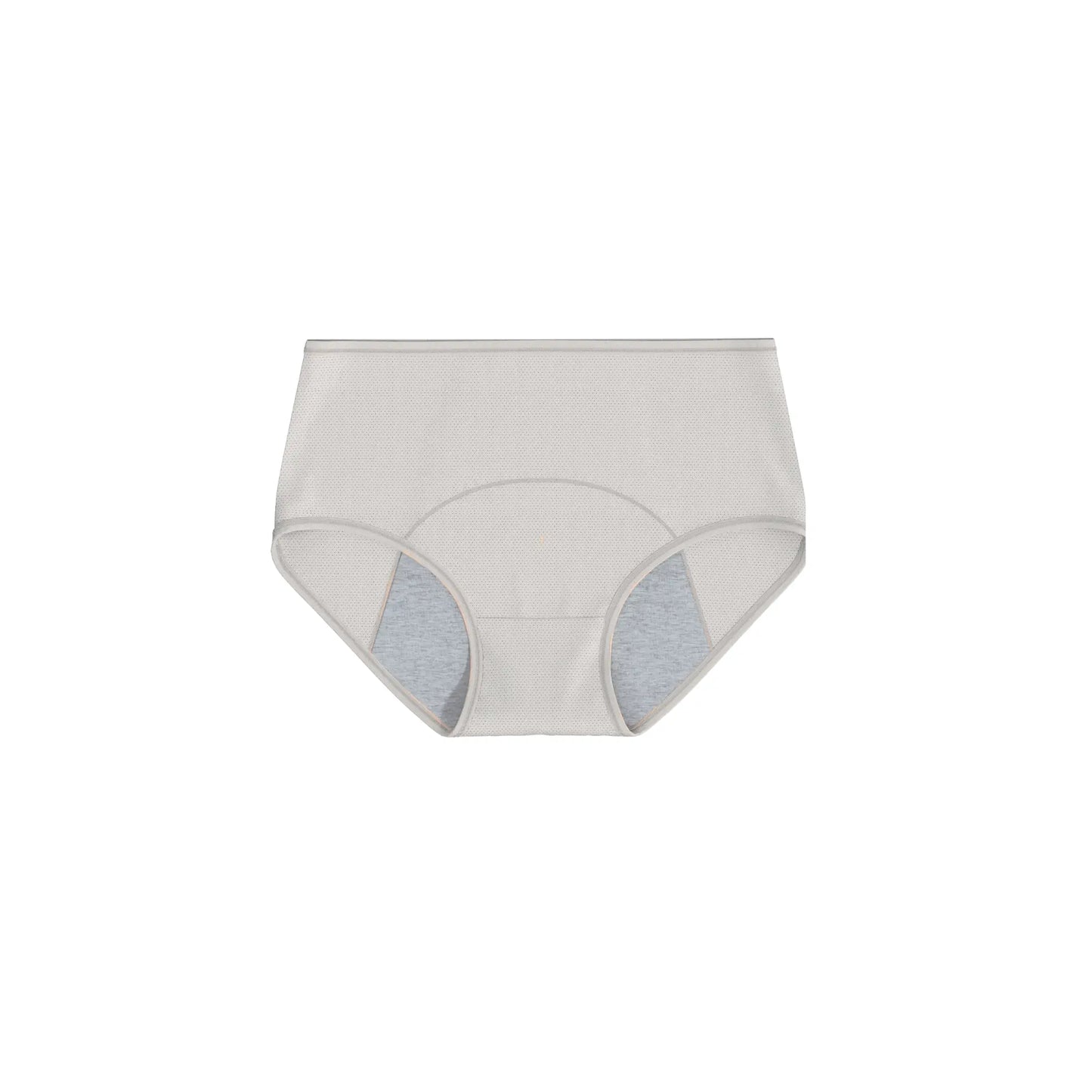 beige Inkontinenz-Slip für Damen, Vorderansicht