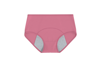 rosa Inkontinenz-Slip für Damen, Vorderansicht