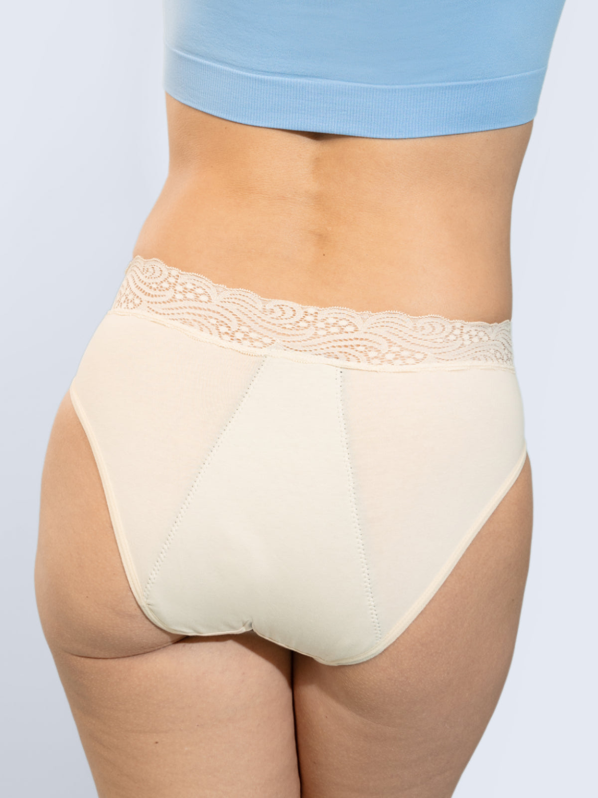 Wintersale-Pack – Hochtaillierte Inkontinenzslips mit Spitze